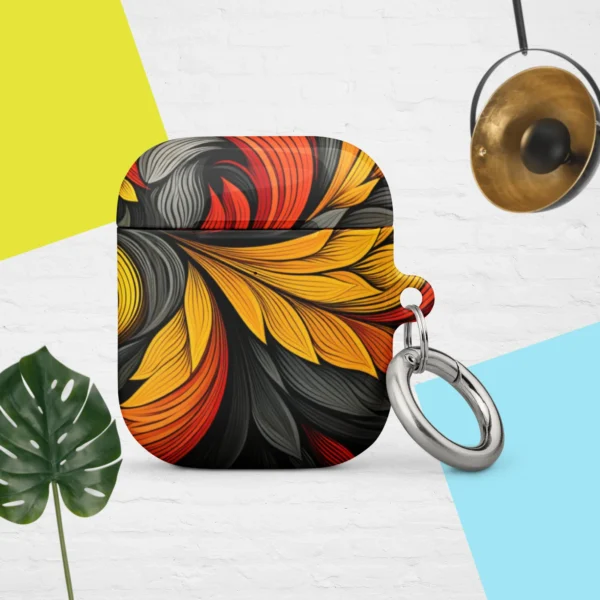 Colourful Leaves AirPod Cases_gen2_front_2