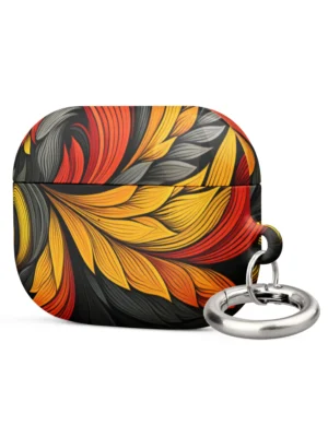 Colourful Leaves AirPod Cases_progen1_left_front