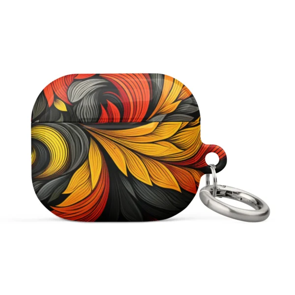 Colourful Leaves AirPod Cases_gen3_front_2