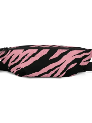 Pink Zebra Waist Bag