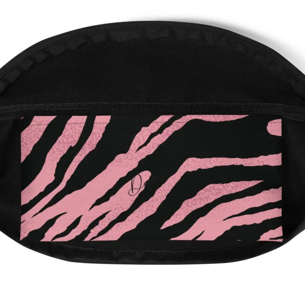 Pink Zebra Waist Bag
