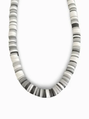 Multicolour Summer Necklaces - Black and White