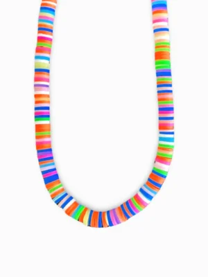 Multicolour Summer Necklaces - Orange and Green