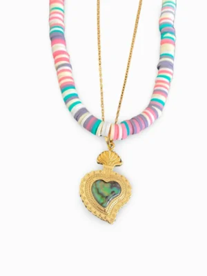 Multicolour Summer Necklaces - Pastel