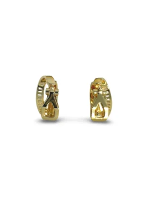 Diamante Modern Clip-On Ear Studs