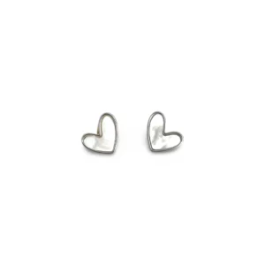 Petite Heart Clip-On Ear Studs