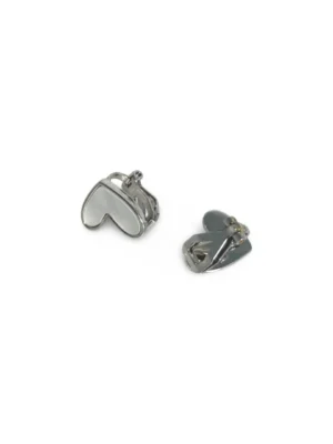 Petite Heart Clip-On Ear Studs