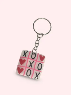 XOXO and Heart Key Rings