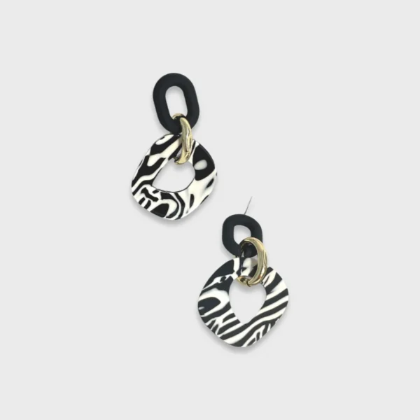 Big Rings Urban Jungle Dangle Earrings