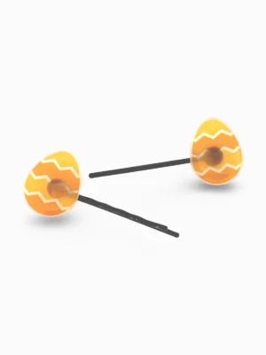 Kid's Easter Egg Clip Set - Yellow