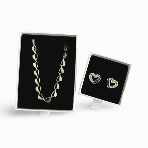 Duo Colour Silver Jewellery Gift Bundle