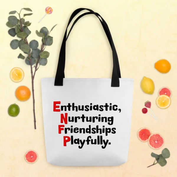 ENFP 16 Characters Tote Bag