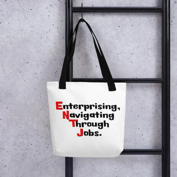 ENTJ 16 Characters Tote Bag