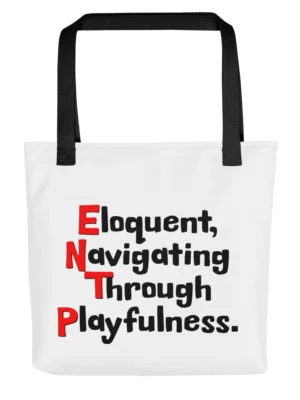 ENTP 16 Characters Tote Bag