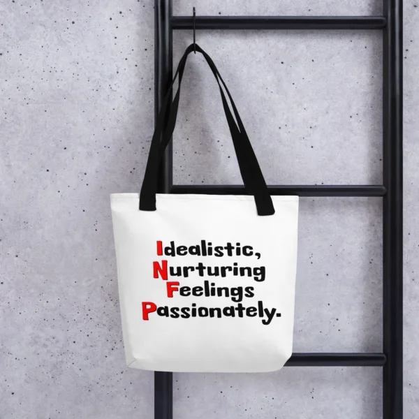 INFP 16 Characters Tote Bag