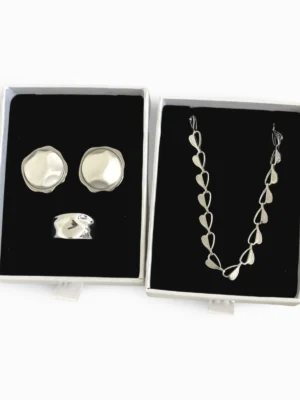 Modern Silver Jewellery Gift Bundle