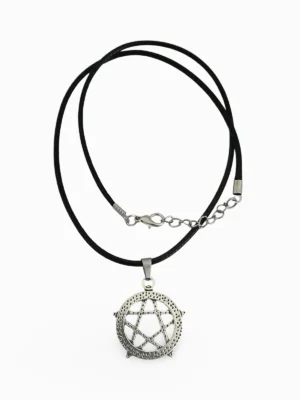 Modern Pentagram Statement Necklace