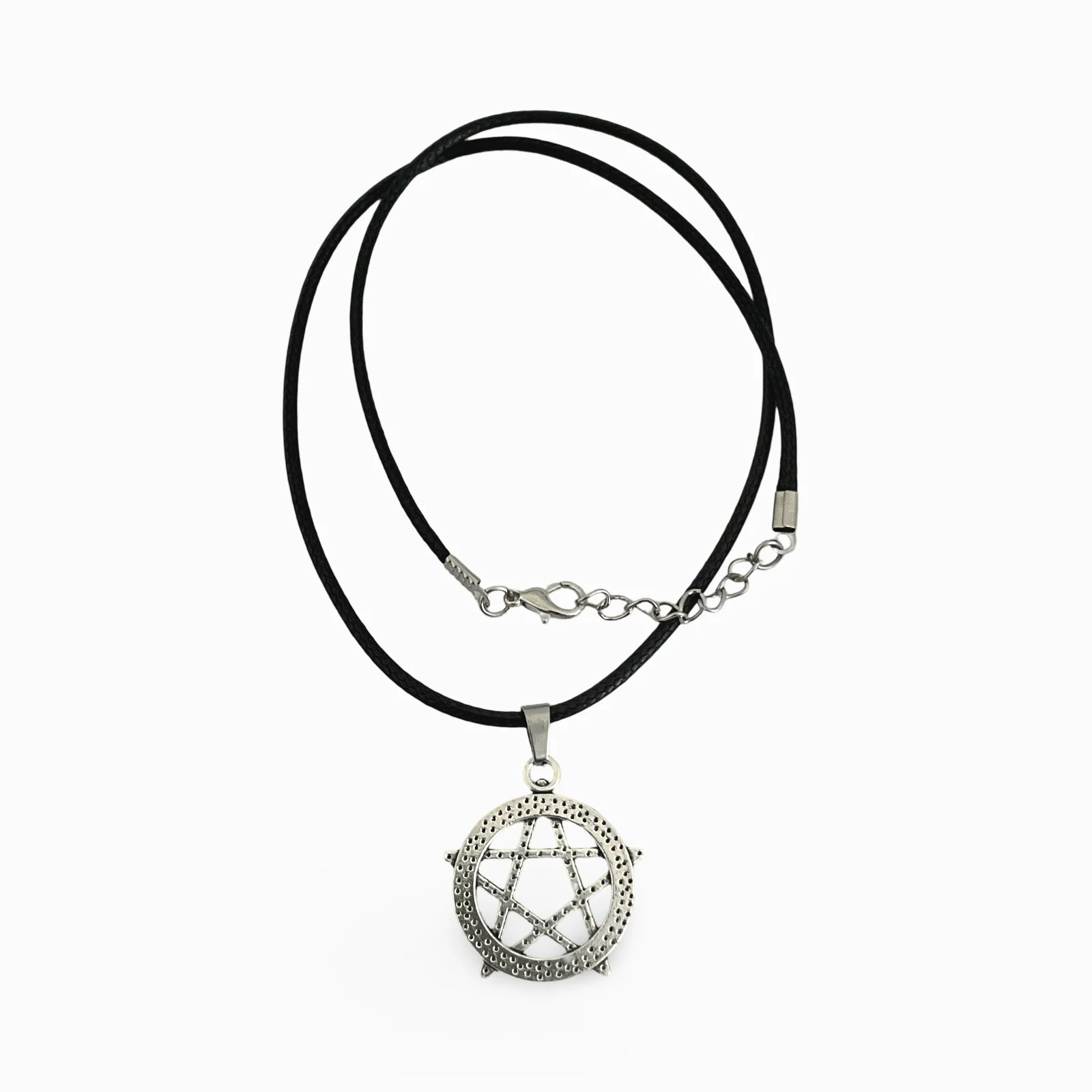 Modern Pentagram Statement Necklace