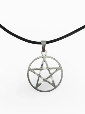 Simply Pentagram Statement Short Necklace